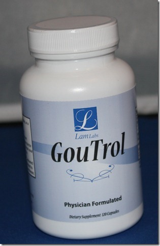 GouTrol Gout Supplement with cherry extract